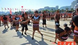 竹竿舞视频,传承千年韵律，展现民族风采